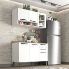 Cozinha Compacta 6 Portas 2 Gavetas Bella Sallêto Móveis Bran