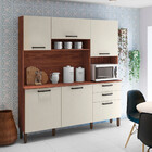 Cozinha Compacta 6 Portas 2 Gavetas Ferrara Kit Paraná