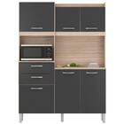 Cozinha Compacta 6 Portas 2 Gavetas Harmonia 96201 Demobile