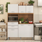 Cozinha Compacta 6 Portas 2 Gavetas Harmonia Demóbile