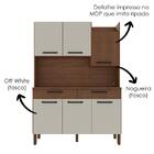 Cozinha Compacta 6 Portas 2 Gavetas Modena Kit Paraná