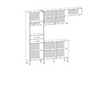 Cozinha Compacta 6 Portas 2 Gavetas Salinas Atualle