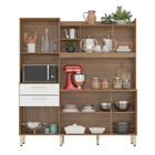 Cozinha Compacta 6 Portas 2 Gavetas Select Demóbile