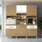 Cozinha Compacta 6 Portas 2 Gavetas Sem Pia Mary Aramóveis