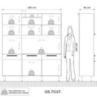 Cozinha Compacta 6 Portas 3 Gavetas Nicho Cinamomo/off-white