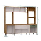 Cozinha Compacta 6 Portas E 1 Gaveta Zoe Espresso Móveis Frei