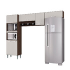 Cozinha Compacta 6 Portas Esmeralda Poquema