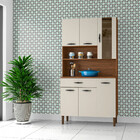 Cozinha Compacta 6 Portas Golden Kits Paraná