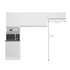 Cozinha Compacta 6 Portas Rafaela Branco