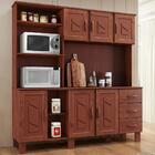 Cozinha Compacta 6 Pt 1266 Cobre Mdf/madeira Maciça Fnt