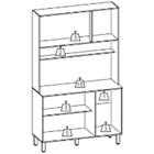 Cozinha Compacta 6p 1g 110 Cm Livi Pln