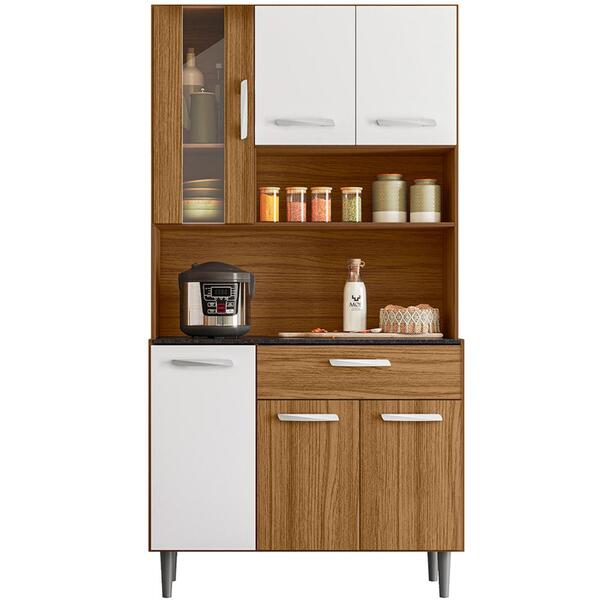 Cozinha Compacta 6p 1g 91 Cm Coral Pln