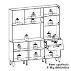 Cozinha Compacta 6p 2g 180 Cm Ferrara Ktp