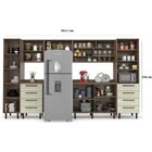 Cozinha Compacta 7 Peças 8 Portas 8 Gavetas Evolution Plus Ta