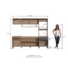 Cozinha Compacta 7 Portas 1 Gaveta Antonella Delmarco Móveis