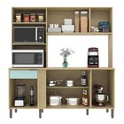 Cozinha Compacta 7 Portas 1 Gaveta Com Tampo Hellena Carvalho