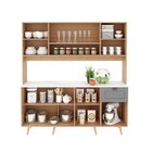 Cozinha Compacta 7 Portas 1 Gaveta Cz1025 Yescasa Amêndoa/tit