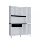 Cozinha Compacta 7 Portas 1 Gaveta Melina Poquema