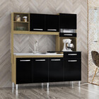 Cozinha Compacta 7 Portas 1 Gaveta Verona Poquema