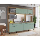 Cozinha Compacta 7 Portas 2 Gavetas 2 Nichos Para Forno Renat