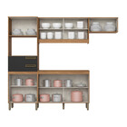 Cozinha Compacta 7 Portas 2 Gavetas B107 Briz