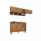 Cozinha Compacta 7 Portas 2 Gavetas Bella Sallêto Móveis Carv