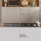 Cozinha Compacta 7 Portas 2 Gavetas Com Tampo Pitaya Demóbile