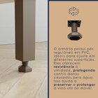Cozinha Compacta 7 Portas 2 Gavetas Lagos Cinamomo / Cinza Ac