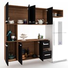 Cozinha Compacta 7 Portas 2 Gavetas Suspensa Armário E Balcão