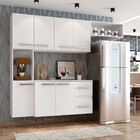 Cozinha Compacta 7 Portas 2 Gavetas Suspensa Armário E Balcão