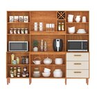 Cozinha Compacta 7 Portas 3 Gavetas Modena  Yescasa Cinamomo/