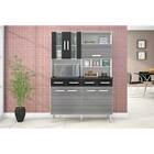 Cozinha Compacta 7 Portas E 4 Gavetas Melissa - Poquema - Gri