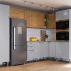 Cozinha Compacta 8 Peças 3 Aéreos 2 Balcões 1 Paneleiro Simpl