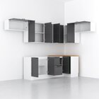 Cozinha Compacta 8 Peças 5 Aéreos 3 Balcões Soho Cabecasa Mad