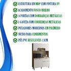 Cozinha Compacta 8 Portas 1 Gaveta 120cm 15011 Oak Off White