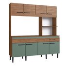 Cozinha Compacta 8 Portas 1 Gaveta 2 Nichos Luisa Freijó/oliva