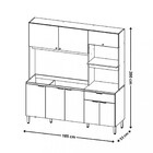 Cozinha Compacta 8 Portas 1 Gaveta Floripa Thb