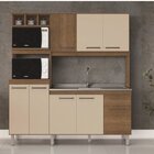 Cozinha Compacta 8 Portas 1 Gaveta Julia Jaeli Móveis Siena