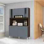 Cozinha Compacta 8 Portas 1 Gaveta Onix Poquema