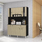 Cozinha Compacta 8 Portas 1 Gaveta Onix Poquema