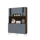 Cozinha Compacta 8 Portas 1 Gaveta Onix Poquema