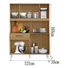 Cozinha Compacta 8 Portas 2001308 Armoveis