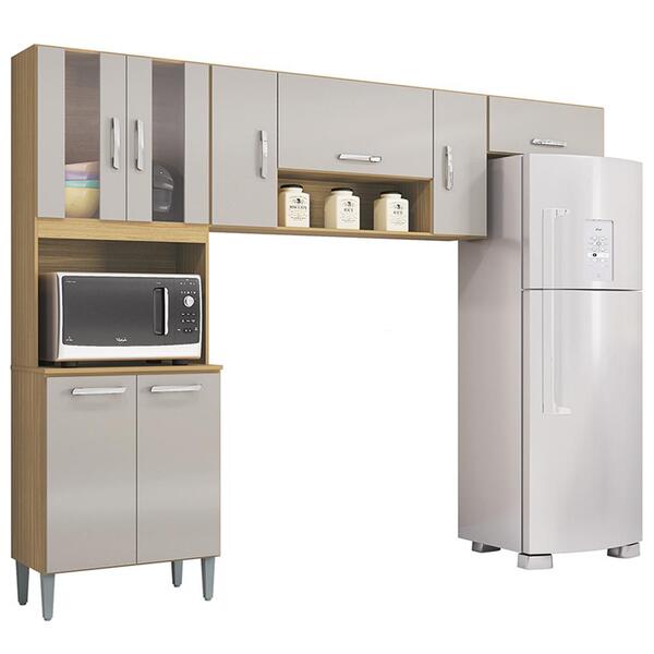 Cozinha Compacta 8 Portas 244 Cm 506 Poqq