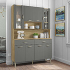 Cozinha Compacta 8 Portas 2 Gavetas Golden Kits Paraná