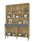 Cozinha Compacta 8 Portas 2 Gavetas Golden Kits Paraná