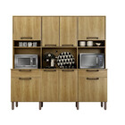 Cozinha Compacta 8 Portas 2 Gavetas Ímola Salleto Móveis