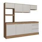 Cozinha Compacta 8 Portas 2 Gavetas Paola Mel/arenas