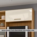 Cozinha Compacta 8 Portas E 3 Gavetas Vitória  Amêndoa/avelã