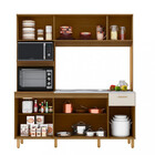 Cozinha Compacta 9 Portas 1 Gaveta Sem Tampo Liz Poliman