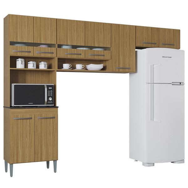 Cozinha Compacta 9 Portas 262 Cm 270 Poqq